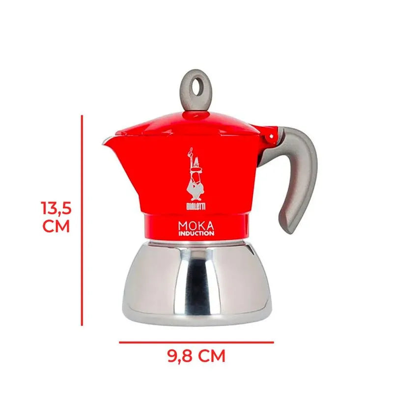 Caffettiera a induzione Bialetti® Moka Alluminio/acciaio inox