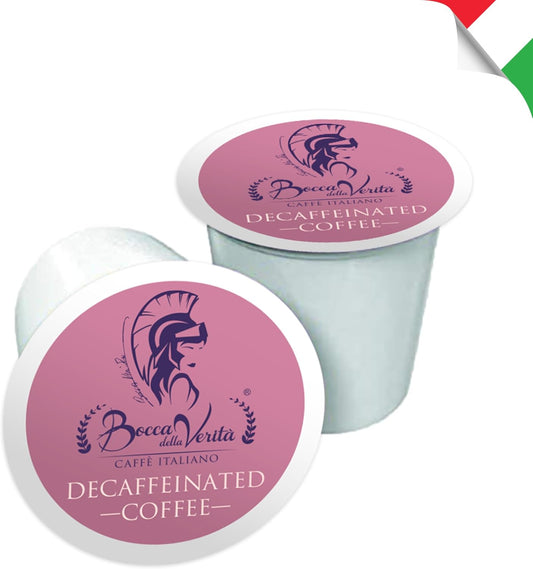 Café Italiano Descafeinado, Cápsulas Compatibles con Cafetera Keurig® K-Cup®