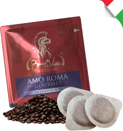 Amo Roma Gourmet, Café Italiano en Cialde Monodosis ESE 44mm