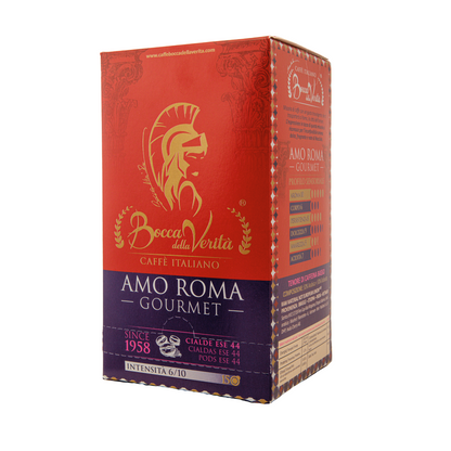 Amo Roma Gourmet, Café Italiano en Cialde Monodosis ESE 44mm