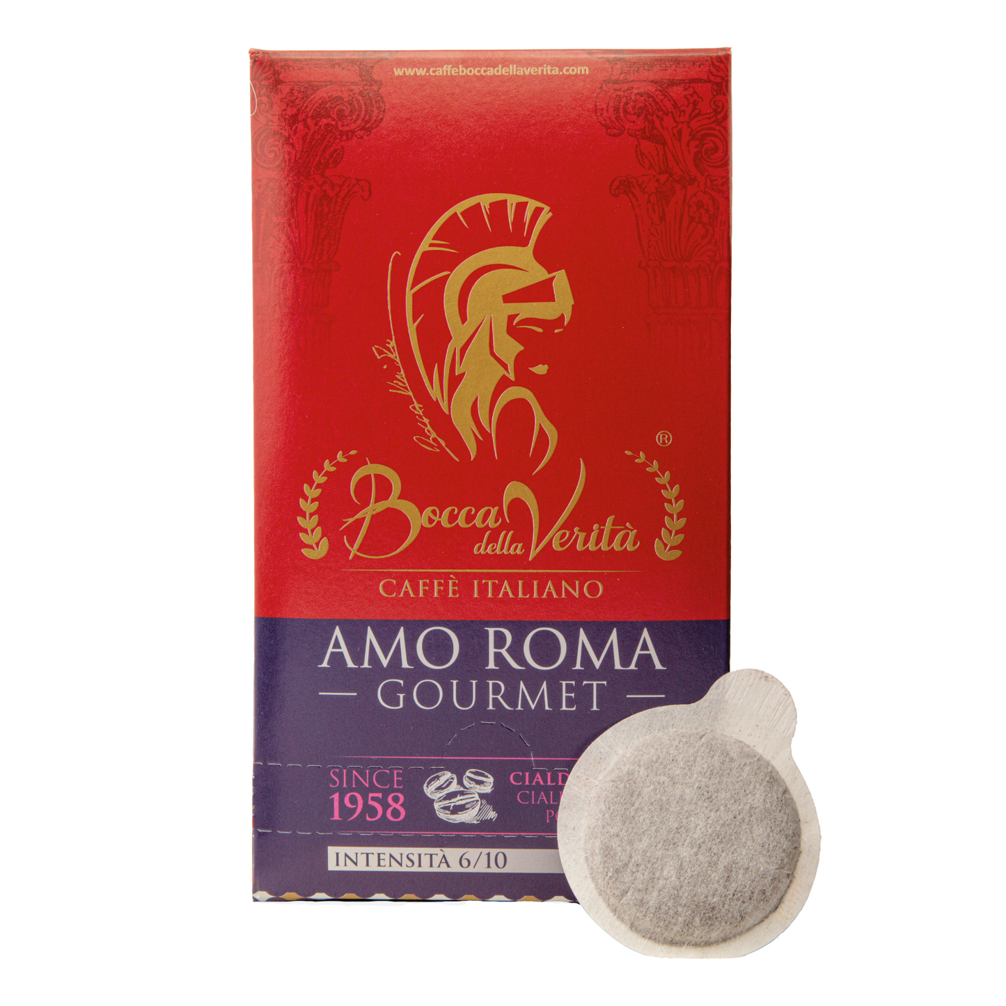 Amo Roma Gourmet, Café Italiano en Cialde Monodosis ESE 44mm