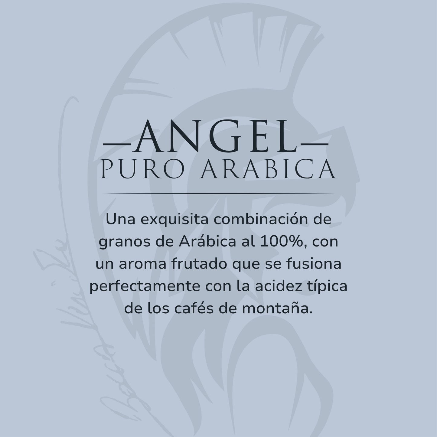 ''Angel'' Puro Arabica Café Italiano Molido en Bolsa de 250 Gramos Con Válvula de Protección