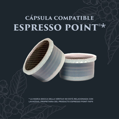 Angel Arabica 100%, Caffè Italiano in Capsule Compatibili FAP con Macchina da Caffè Lavazza® Espresso Point®