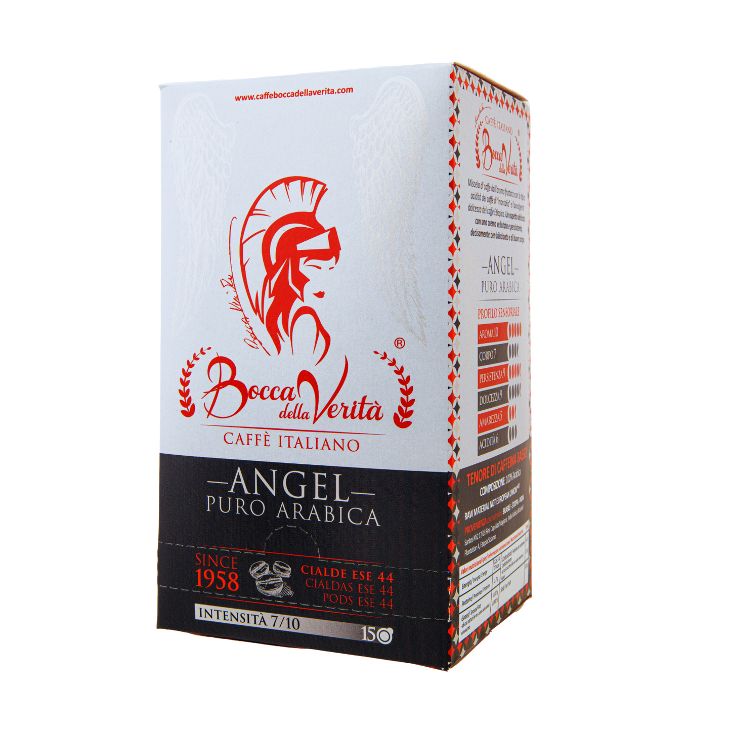 Angel Arabica 100%, Caffè Italiano in Capsule Monodose ESE 44mm