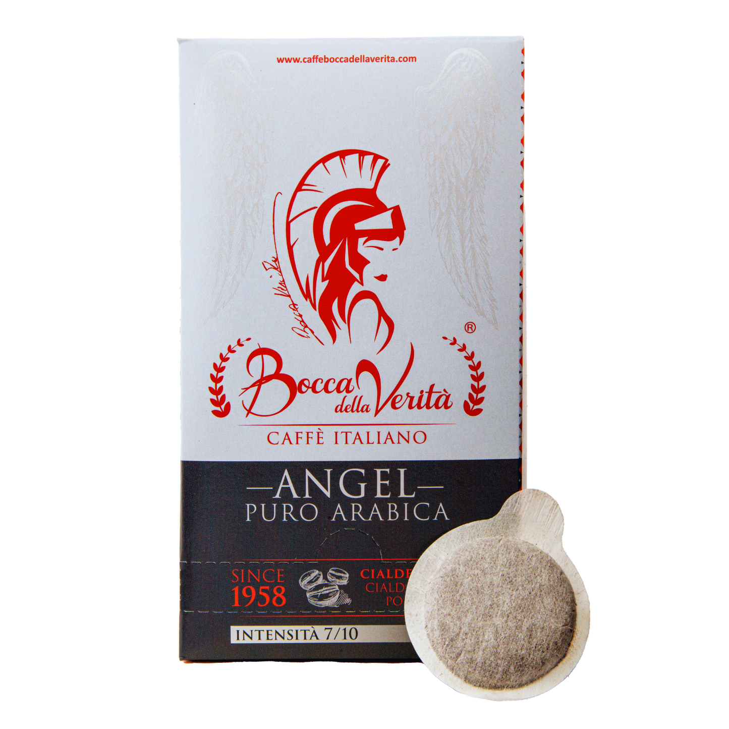 Angel Arabica 100%, Caffè Italiano in Capsule Monodose ESE 44mm