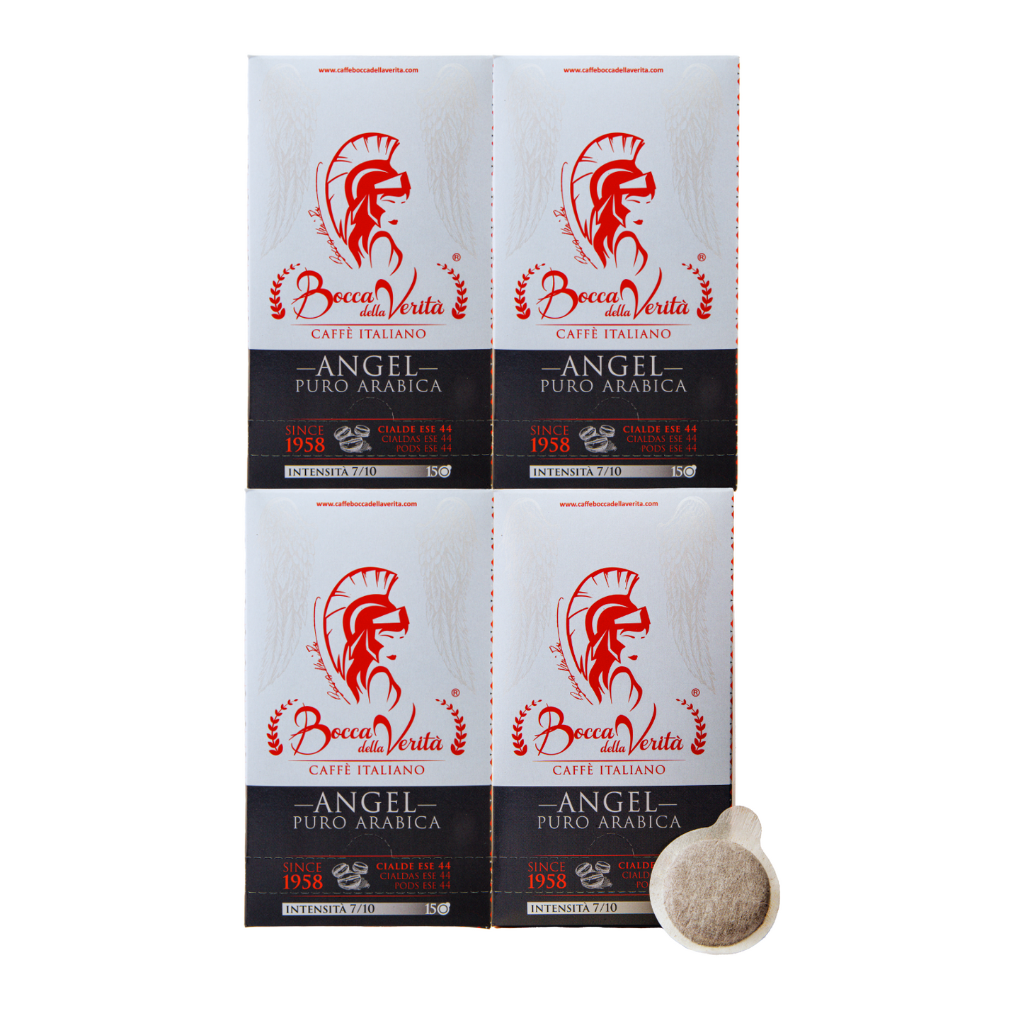 Angel Arabica 100%, Caffè Italiano in Capsule Monodose ESE 44mm