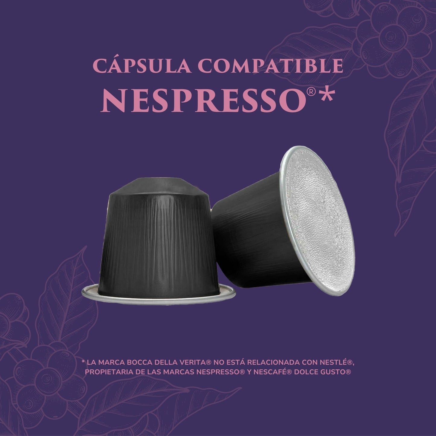 Artemisa Decaffeinato, Caffè Italiano in Capsule Compatibili con Macchina da Caffè Nespresso®