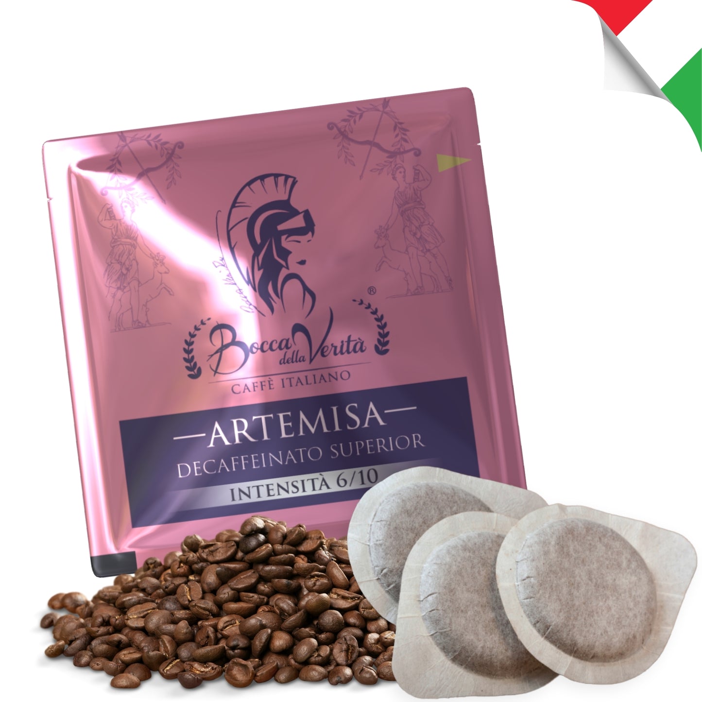 Artemisa Descafeinado, Café Italiano en Cialde Monodosis ESE 44mm