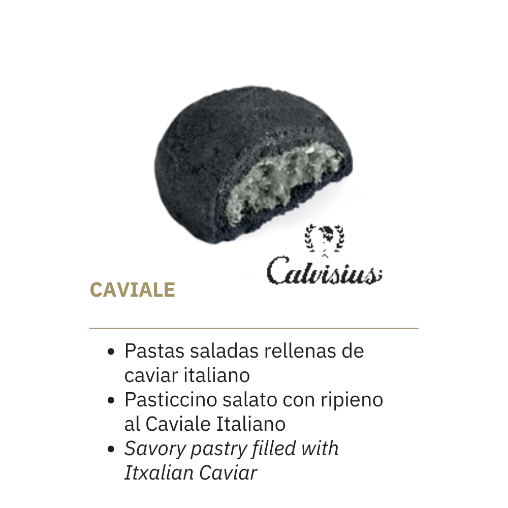 Confezione Regalo Snack Farciti con Caviale Italiano 60g