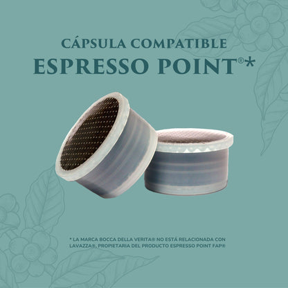 Hermes Espresso Italiano, Caffè Italiano in Capsule FAP Compatibili con Macchina da Caffè Lavazza® Espresso Point®